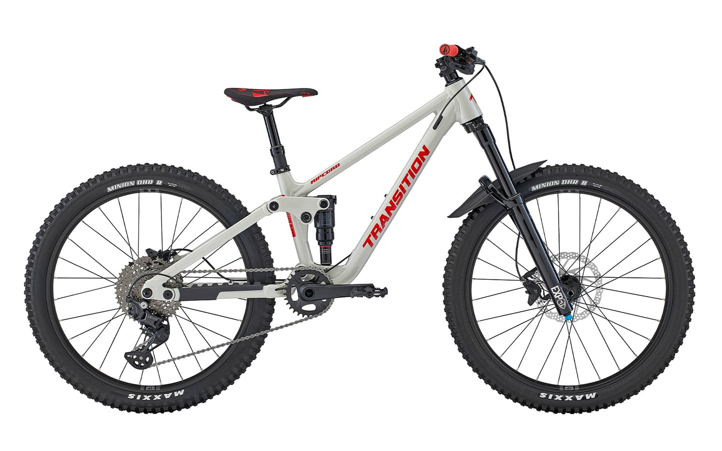 Transition Ripcord Glacier White and Red